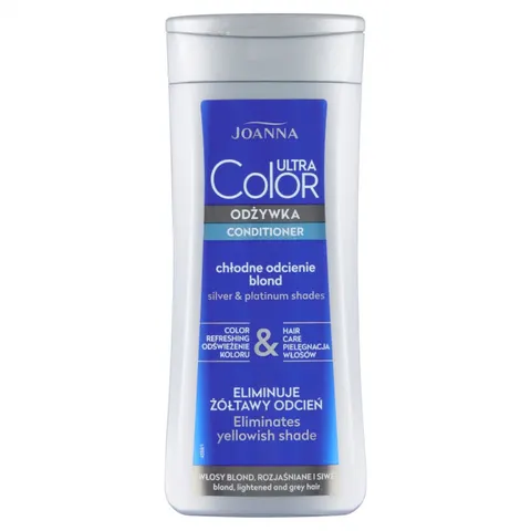 JOANNA ULTRA COLOR Odżywka do włosów CHŁODNY BLOND, 200 g