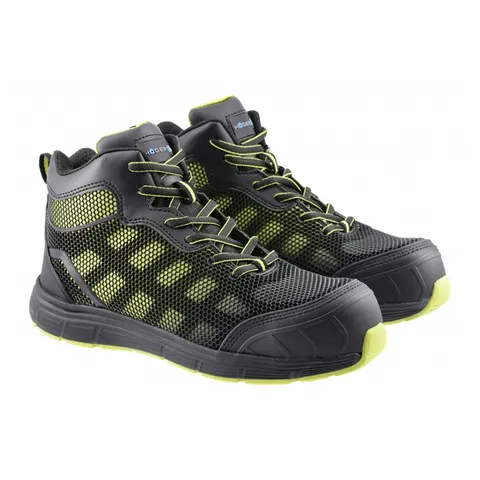 DOSSE trzewiki ochronne S1P SRC czarno/zielone 40