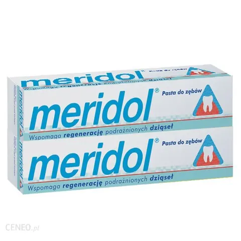 Meridol Pasta naturalna DWUPAK