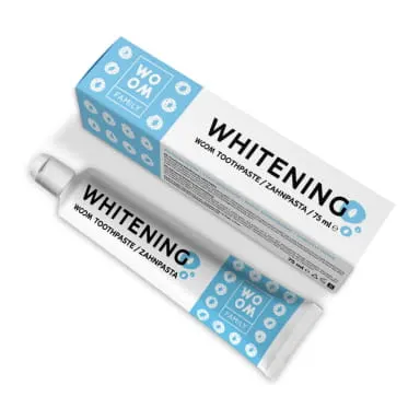 WOOM Family WHITENING - wybielająca pasta 75ml