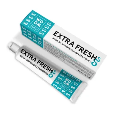 WOOM Family EXTRA FRESH - odświeżająca pasta do zębów - halitoza 75ml