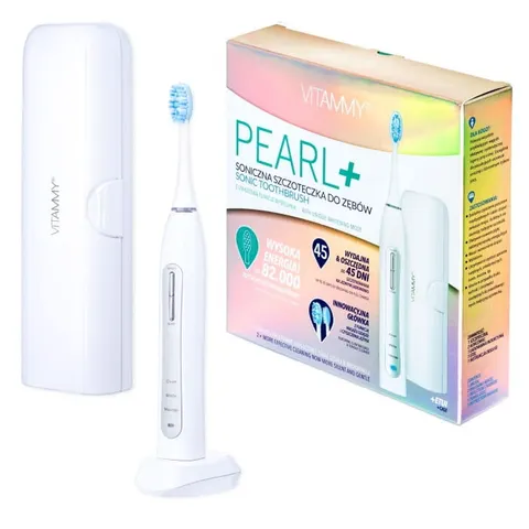VITAMMY PEARL+ Szczoteczka soniczna do zębów z wybielaniem i 5 programami