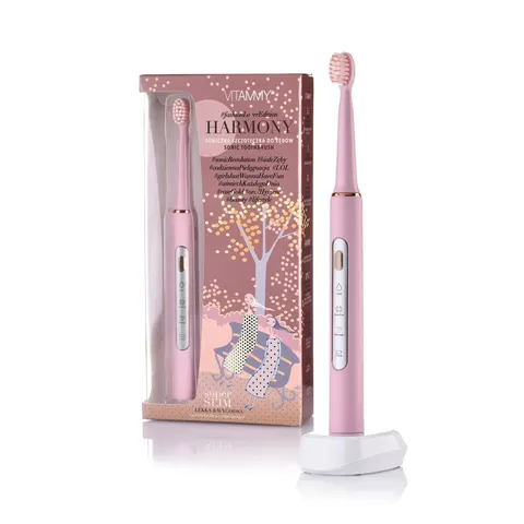 Vitammy szczoteczka soniczna Harmony Pink - 3 tryby