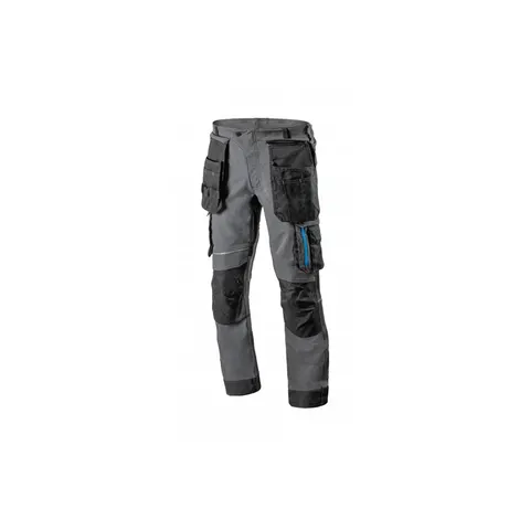TAUBER spodnie ochronne 4-way stretch ciemnoszare S (48)