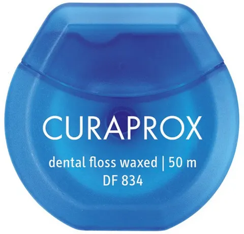 Curaprox woskowana nić dentystyczna DF834, 50 m
