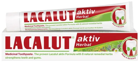 LACALUT Pasta do zębów Aktiv Herbal 75 ml
