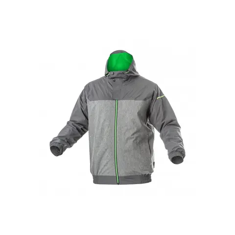 HEINER kurtka przeciwdeszczowa ciemnoszara/zielona 3XL (58)