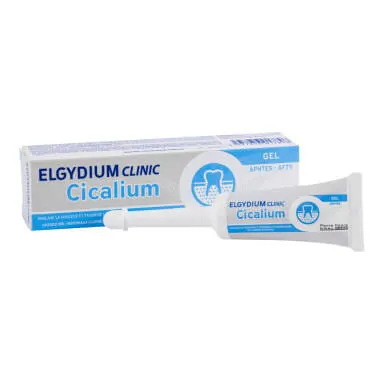ELGYDIUM Clinic CICALIUM 8ml - stomatologiczny żel na afty