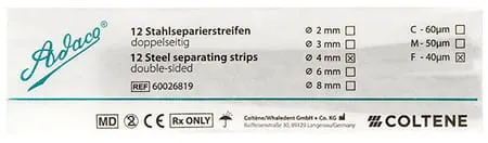Paski ścierne dwustronne Adaco 4 mm fine (op. 12 szt.)