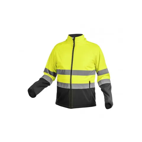 EXTER kurtka ostrzegawcza softshell żółta 3XL (58)