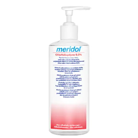 Meridol płyn do płukania jamy ustnej z chlorheksydyną 0,2% 1000ml