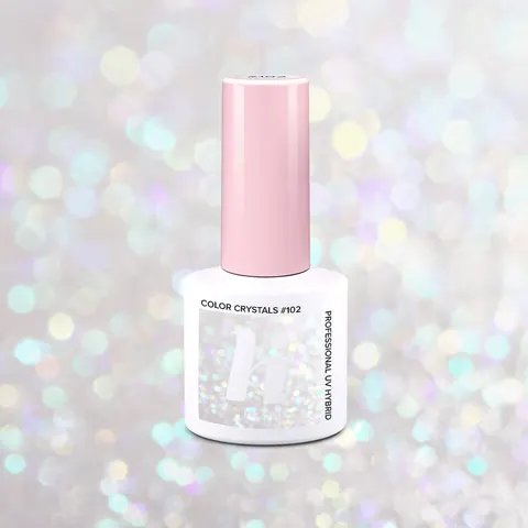 HiHybrid Lakier hybrydowy COLOR CRYSTALS #102 - 5 ml