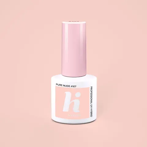 HiHybrid Lakier hybrydowy PURE NUDE #107 - 5 ml
