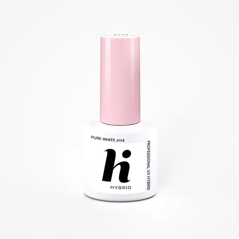 HiHybrid Lakier hybrydowy PURE WHITE #114 - 5 ml
