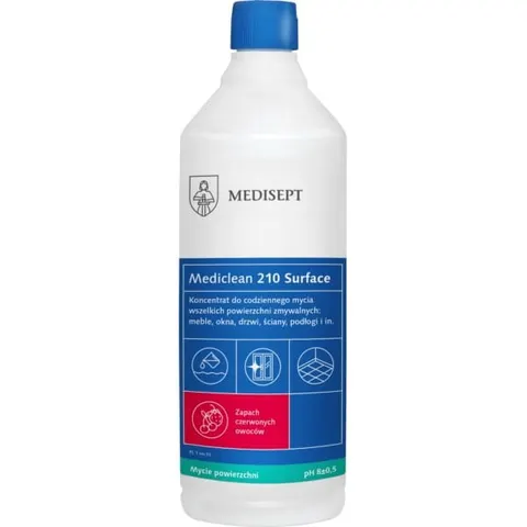 Mediclean 210 Surface Czerwone owoce 1L