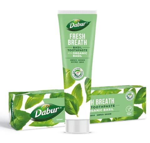 Dabur Herbal Basil 100ml - pasta do zębów z bazylią (zielona)