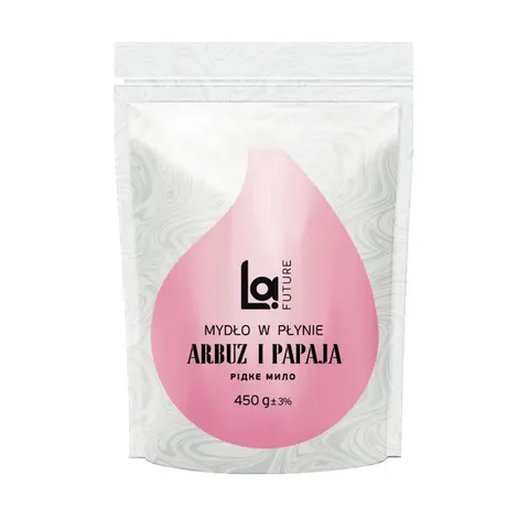 LA FUTURE Mydło w płynie ARBUZ PAPAJA Zapas, 450 g