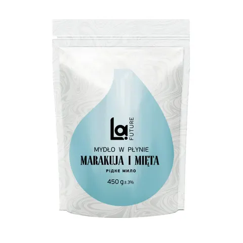 LA FUTURE Mydło w płynie MARAKUJA MIĘTA Zapas, 450 g