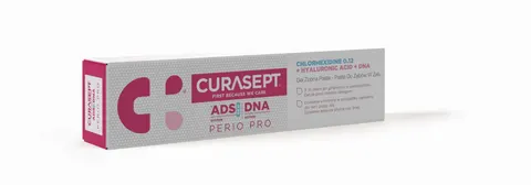 CURASEPT ADS DNA PERIO PRO Pasta do zębów z chlorheksydyną 0.12 w żelu + kwas hialuronowy