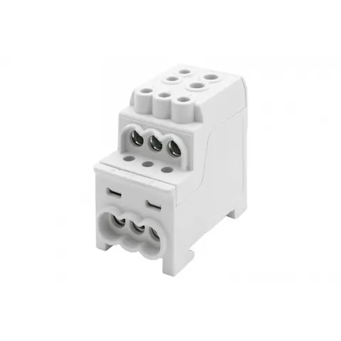 Blok rozdzielczy DBR 200A 1x70,1x35 / 6x16 szary
