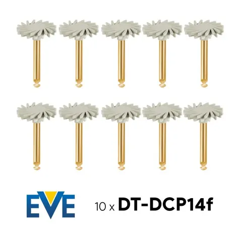 Eve Diacomp DT-DCP14f - 10 sztuk - gumki diamentowe do kompozytu