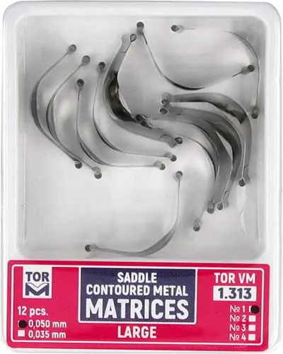 Matryce siodłowe (op. 12 szt.) duże (1) - 0,050mm