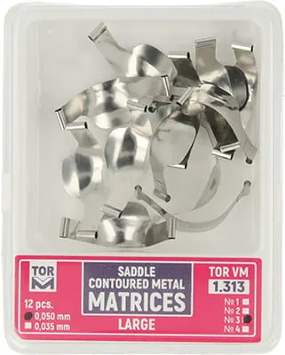 Matryce siodłowe (op. 12 szt.) duże (3) - 0,050mm
