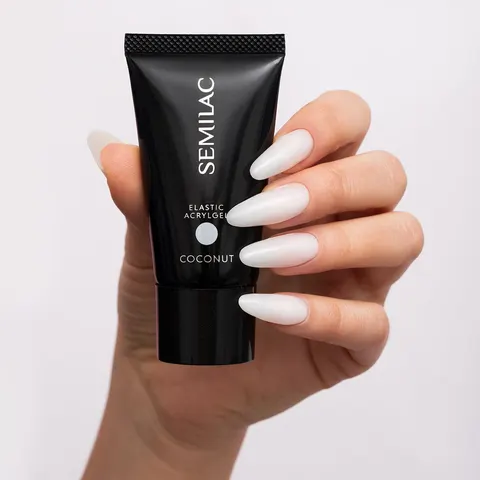 Semilac Akrylożel Elastic Acrylgel Coconut 30 g