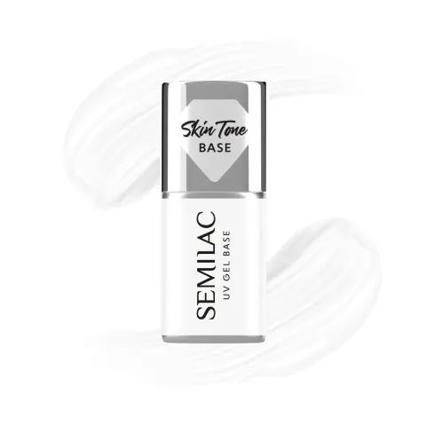 Semilac Baza do lakierów hybrydowych Skin Tone Cover Base Coconut Cream 7 ml