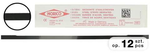 Pasek separujący ząbkowany 6mm (op. 12 szt) Horico
