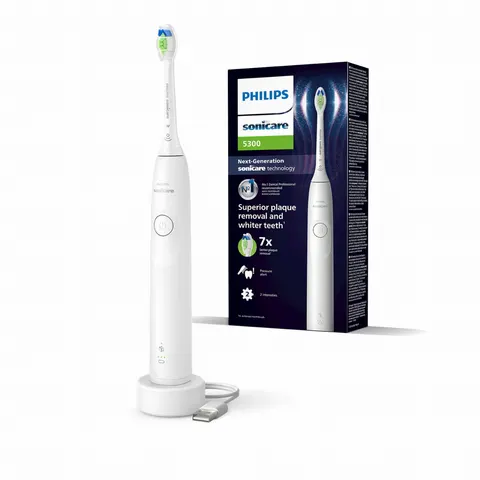 SONICARE Philips Szczoteczka 5300 WHITE - biała HX7108/01