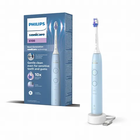 SONICARE Philips Szczoteczka 6100 BLUE - niebieska HX7406/01