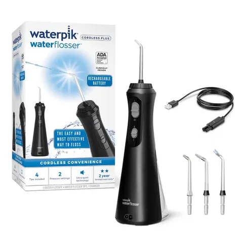 WaterPik Irygator WP492EU Ultra Black - Czarny - podróżny (bezprzewodowy)