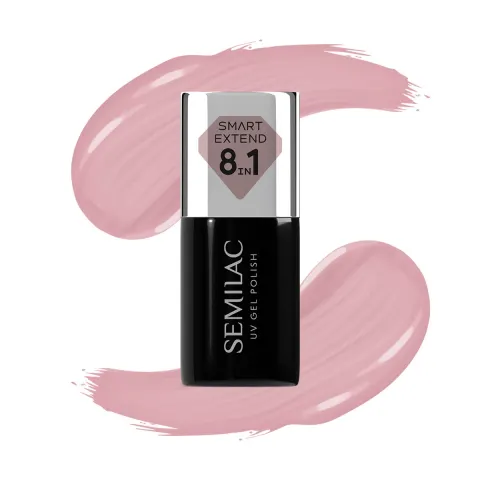 Semilac Lakier hybrydowy Smart Extend 802 Nude Rose 7 ml