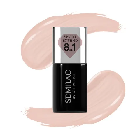 Semilac Lakier hybrydowy Smart Extend 816 Pale Nude 7 ml