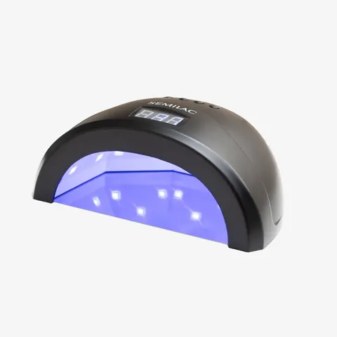 Semilac Czarna Lampa UV LED 24W/48 All Black