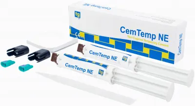 gCemTemp jest tymczasowym cementem do mocowania koron i mostów