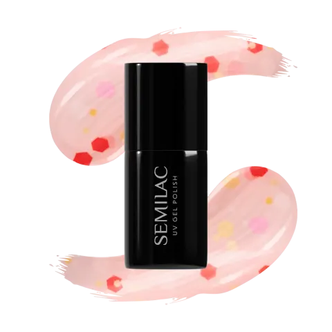 Semilac lakier Hybrydowy 932 Confetti Dance 7 ml