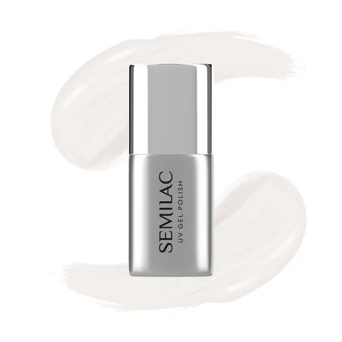 Semilac Top do lakierów hybrydowych No Wipe T31 Milky 7 ml