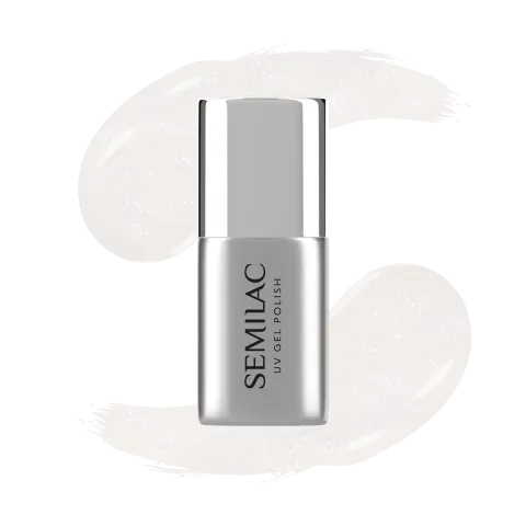 Semilac Top do lakierów hybrydowych No Wipe T32 Milky Dust 7 ml