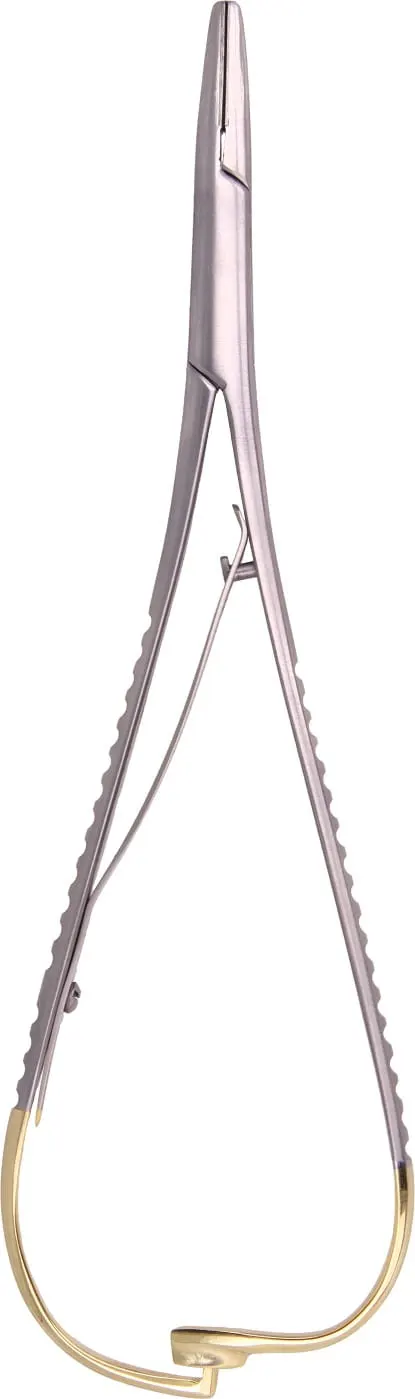 Igłotrzymacz chirurgiczny Mathieu-Olsen TC, prosty 17 cm