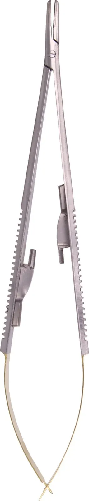 Igłotrzymacz mikrochirurgiczny Castroviejo TC, prosty 18 cm