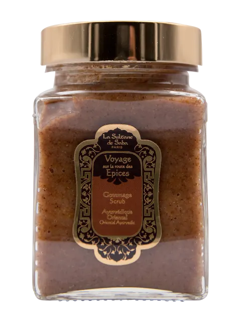 Peeling Ajurwedyjsko-Bursztynowa Paczula Waniliowa La Sultane De Saba 300g