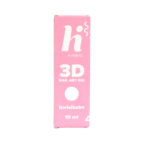 hi hybrid żel do zdobień 3D Invisibabe 10 ml