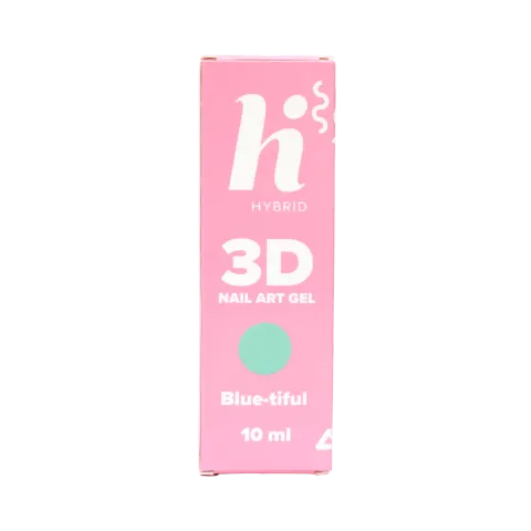hi hybrid żel do zdobień 3D Blue-tiful 10 ml