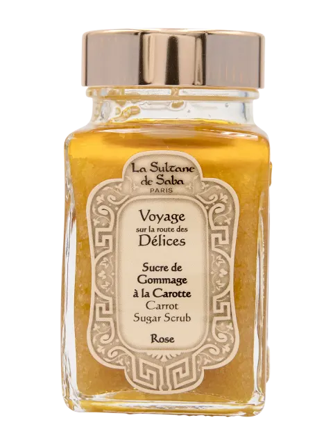 Peeling cukrowy z marchewką i różą La Sultane de Saba 100ml