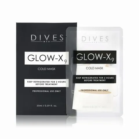 DivesMed Glow-X9 - Cold Mask Zaawansowana maska redermalizująca 1szt 35ml