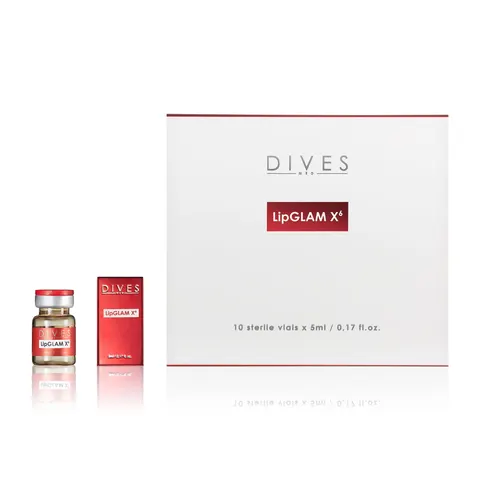 DivesMed koktajl do rewitalizacji ust LipGLAM X6 1x5ml