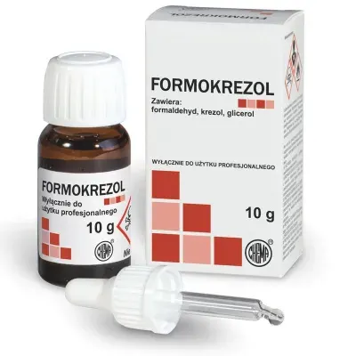 FORMOKREZOL Płyn do czyszczenia narzędzi endodontycznych 10g