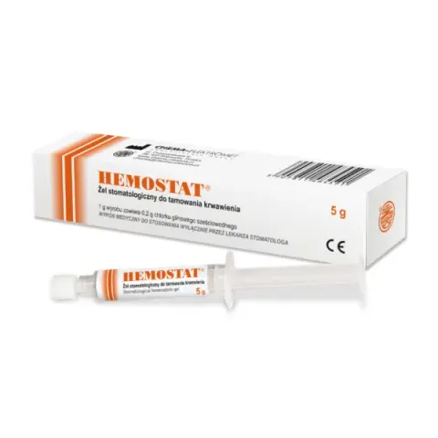 Hemostat Żel do tamowania drobnych krwawień 5g